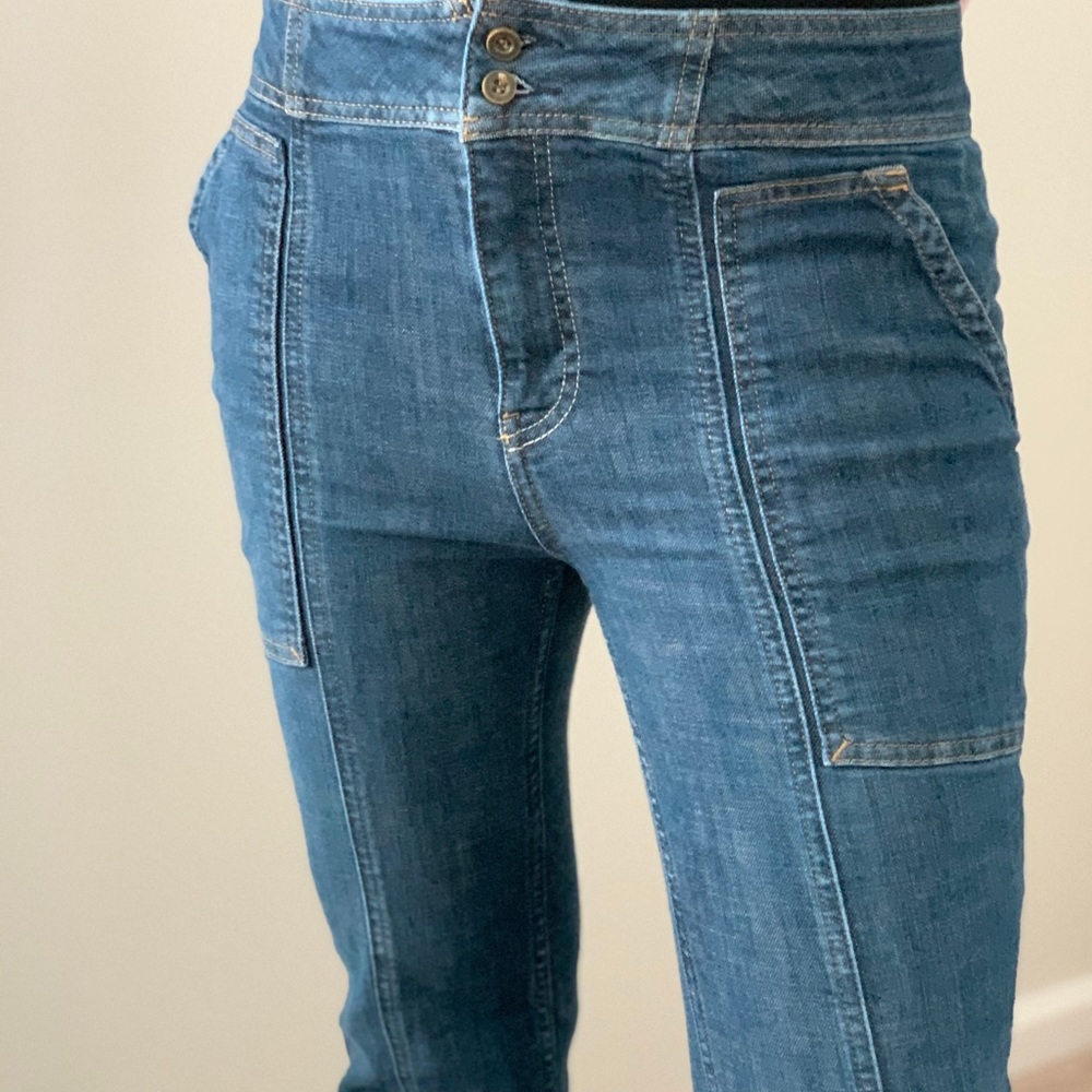 High Rise Trouser Boot Cut Jeans - Picture 3 of 4